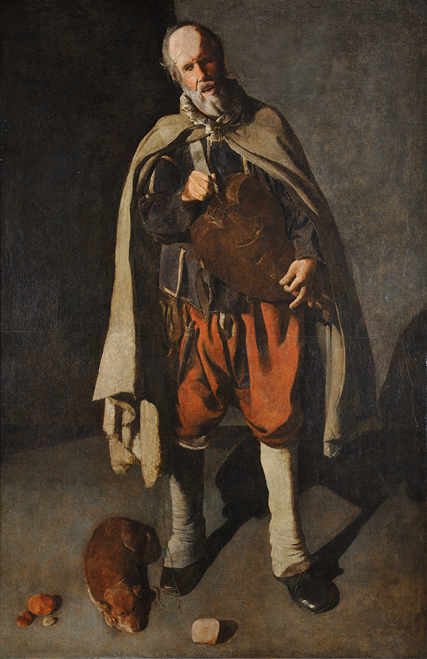 Il Vecchio con il cane - Georges de La Tour