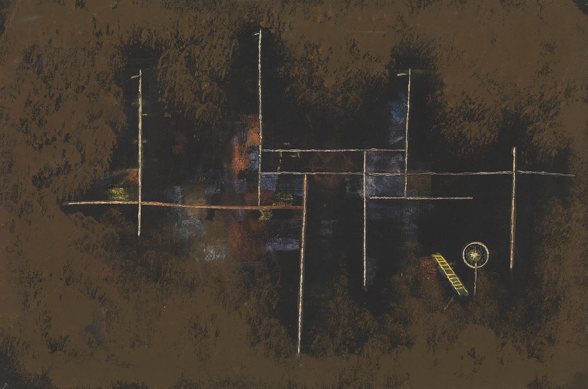 ponteggio per un edificio nuovo - Paul Klee