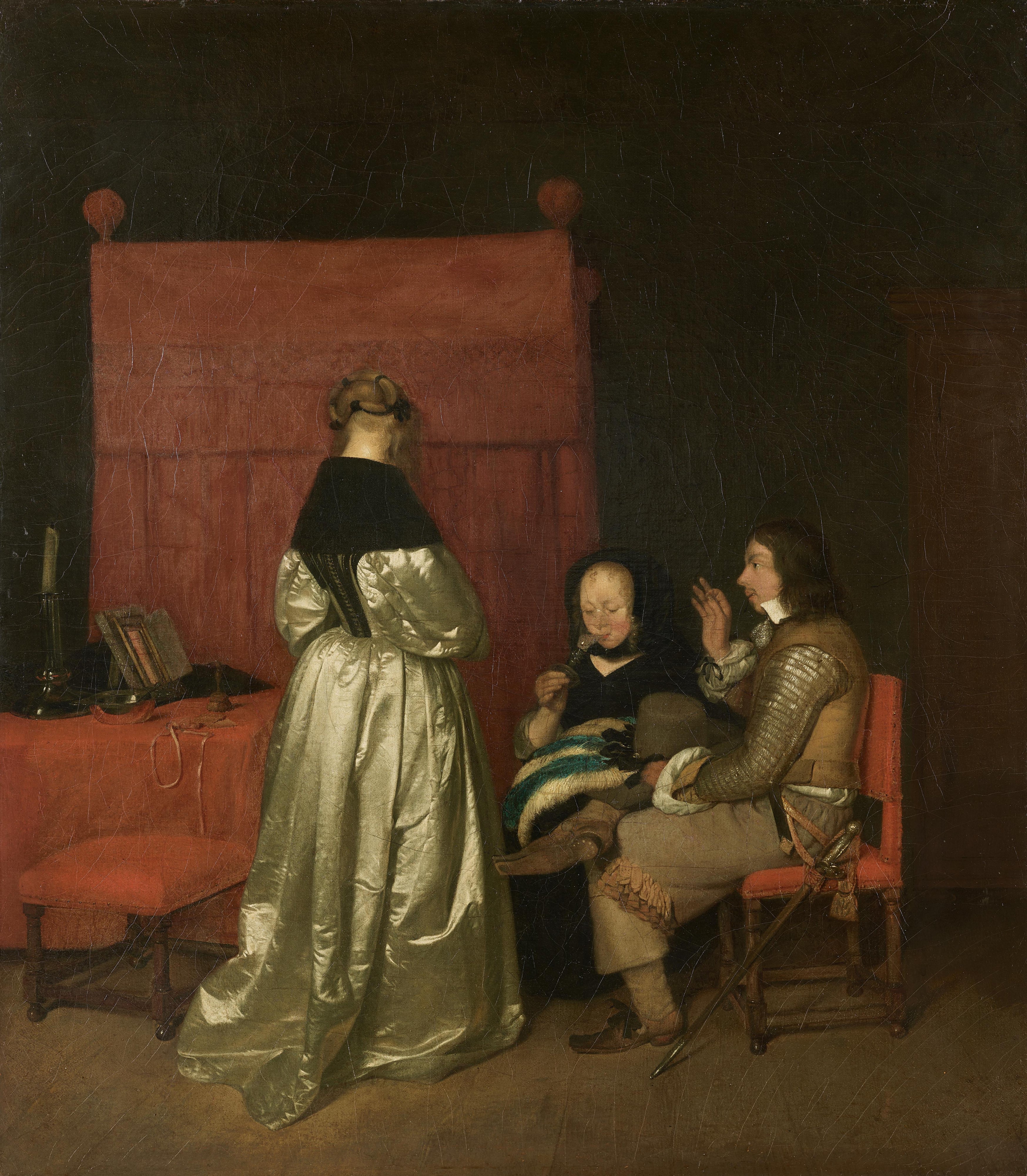 La Remontrance paternelle - Gerard ter Borch