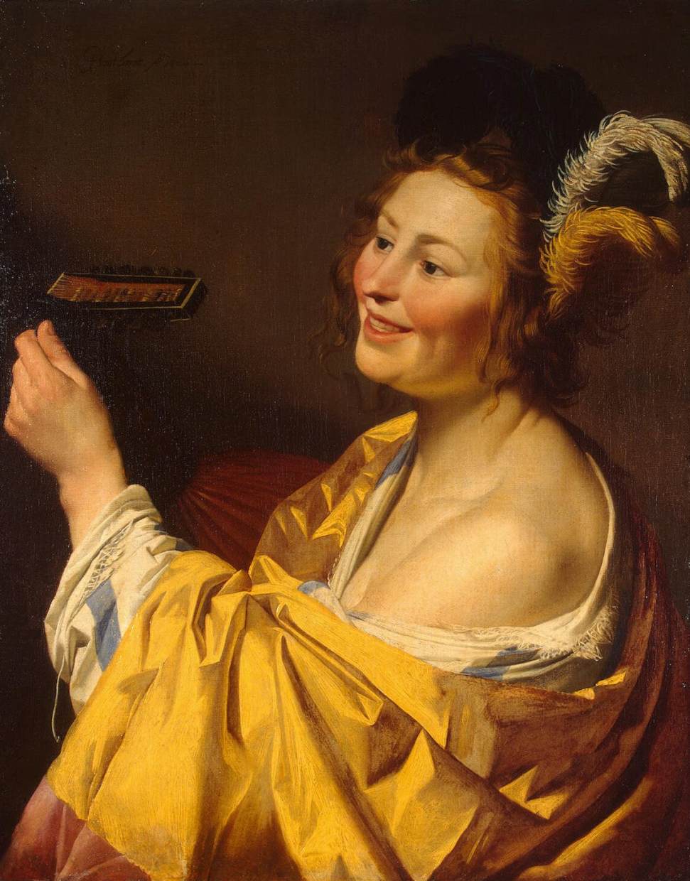 Joueur de luth - Gerrit van Honthorst - Alpha Reproduction