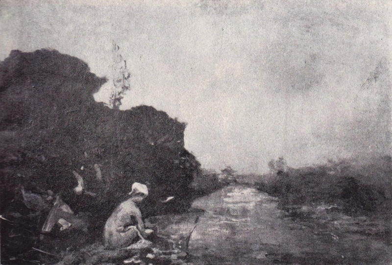 Crépuscule sur le Siret - Gheorghe Petrașcu