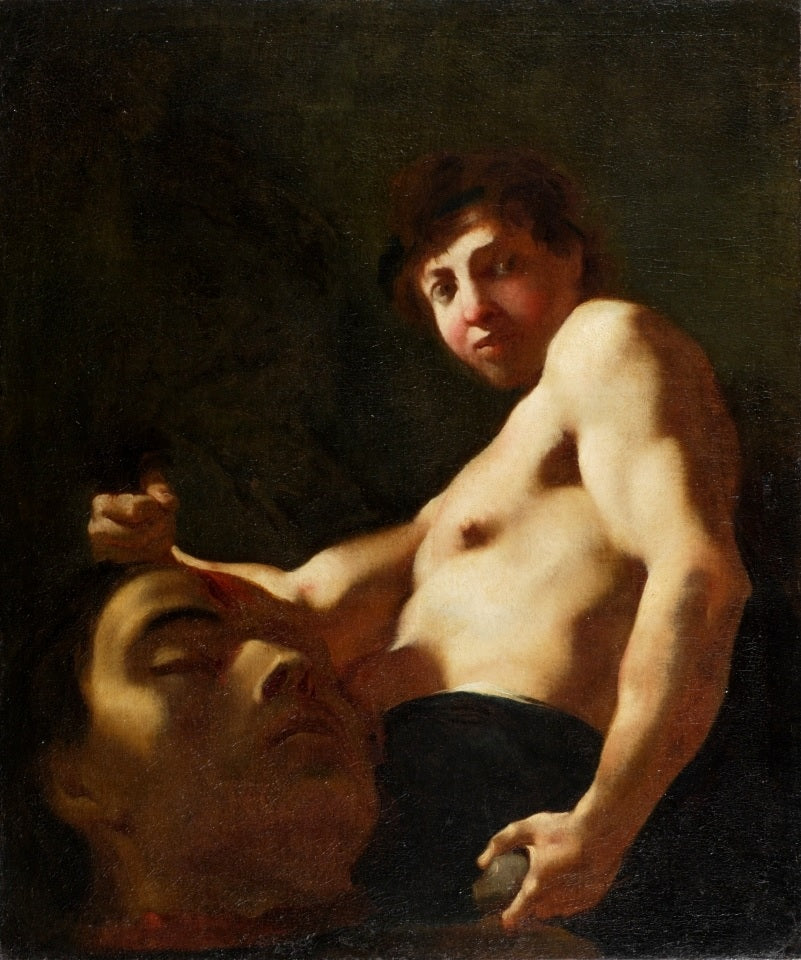 David avec la tête de Goliath - Giovanni Battista Tiepolo