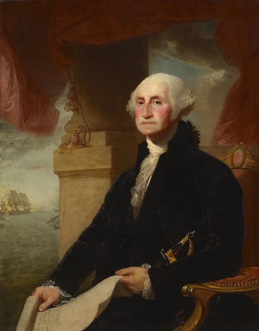 George Washington (Portrait de Constable-Hamilton) - Gilbert Stuart