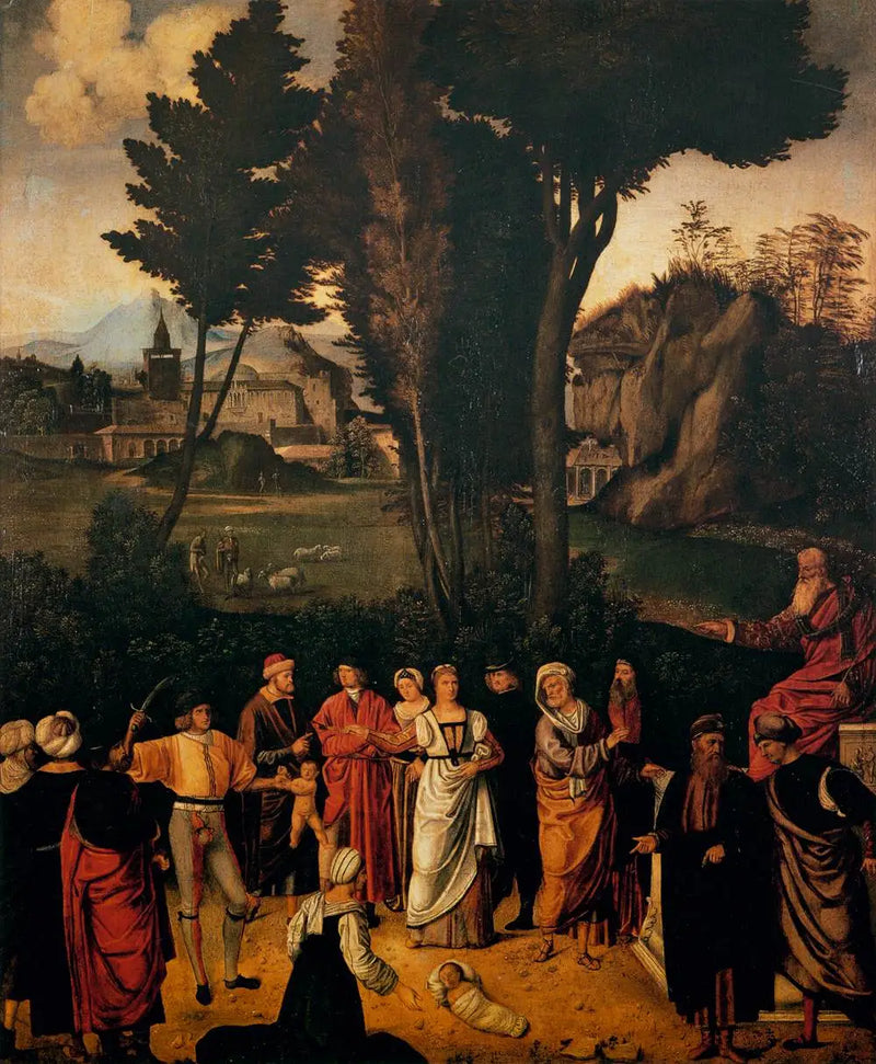 Il giudizio di Salomone - Giorgione
