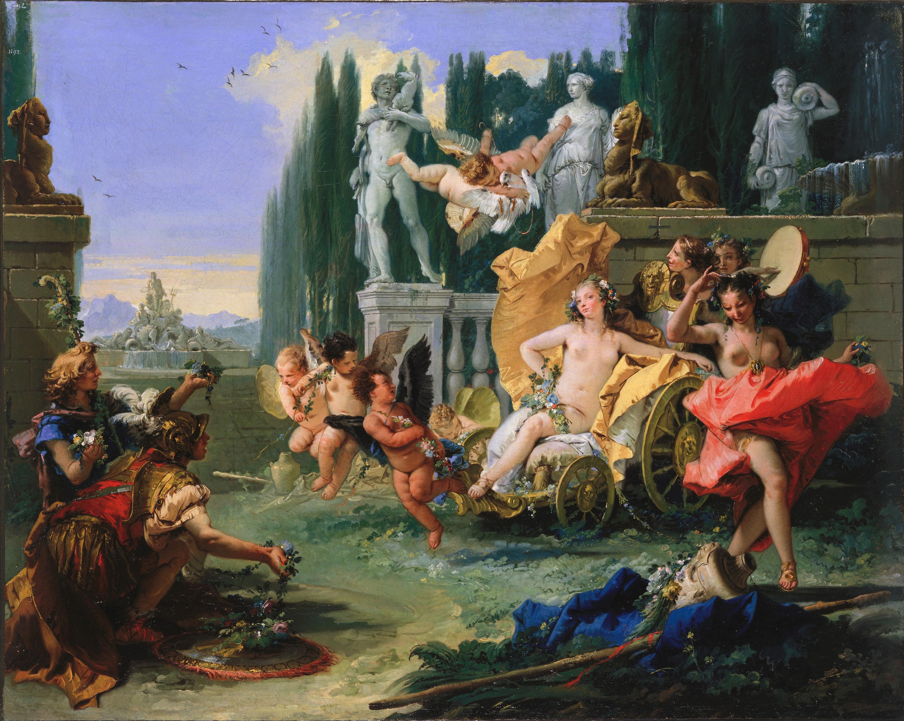 L'Empire de Flore - Giovanni Battista Tiepolo