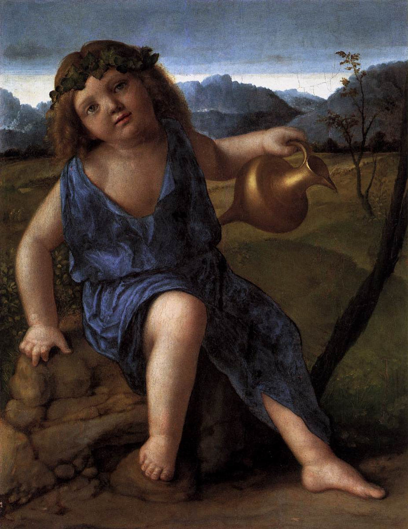L'infante Bacco - Giovanni Bellini