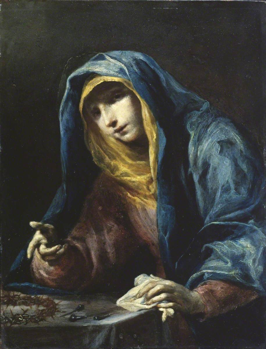Vierge aux instruments de la passion - Giuseppe Maria Crespi