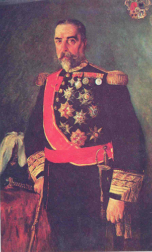 Portrait du gouverneur Ramón Blanco — Juan Luna, vers 1895, Huile sur toile