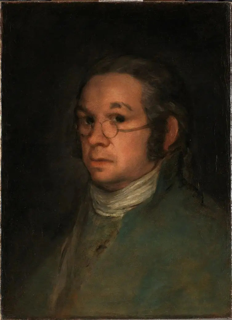 Reproduction du tableau « Autoportrait - Francisco de Goya » par Alpha Reproduction en peinture à l’huile