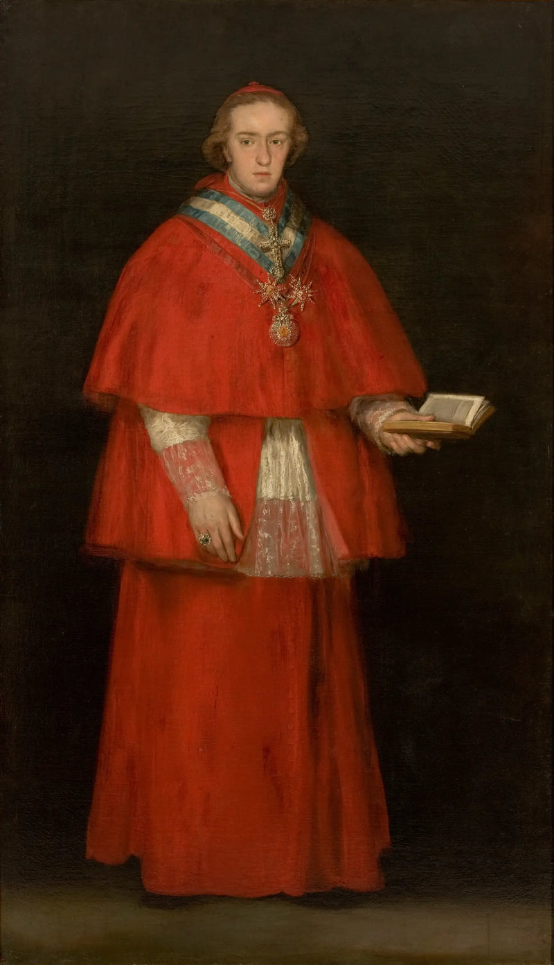 Cardinale Luis María de Borbón e Vallabriga - Francisco de Goya