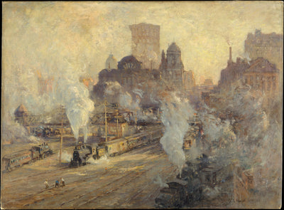 Gare Grand Central - Colin Campbell Cooper - Alpha Reproduction