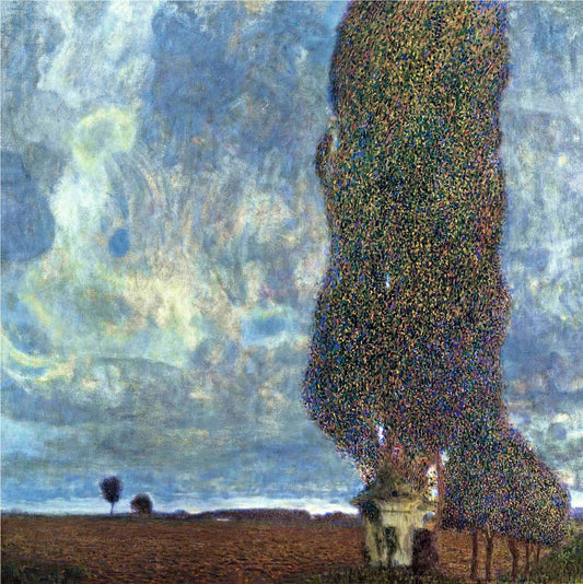🌳 Grandi Pioppi II (Tempesta in Arrivo) – Gustav Klimt (circa 1903)