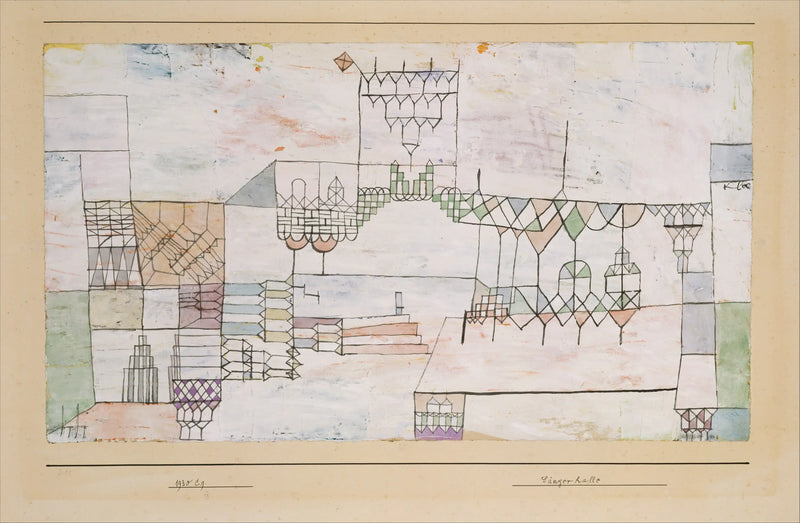 Grande Sala dei Cantanti - Paul Klee