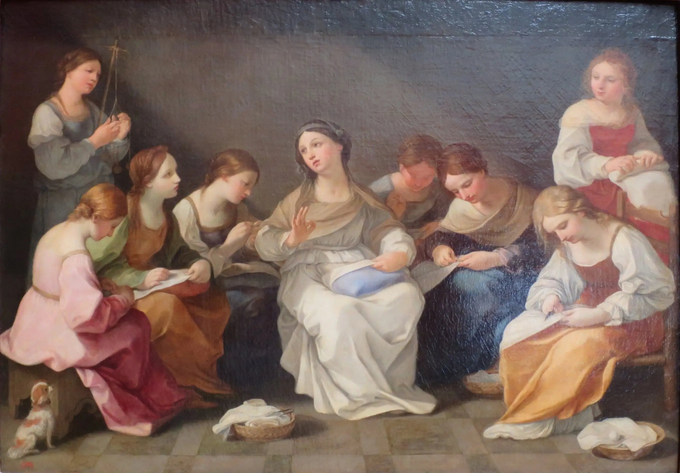 L’Éducation de la Vierge - Guido Reni - Alpha Reproduction