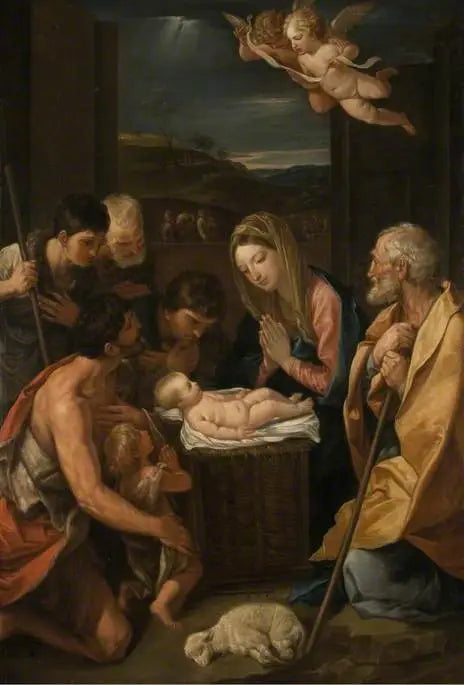 L’Adoration des bergers - Guido Reni - Alpha Reproduction
