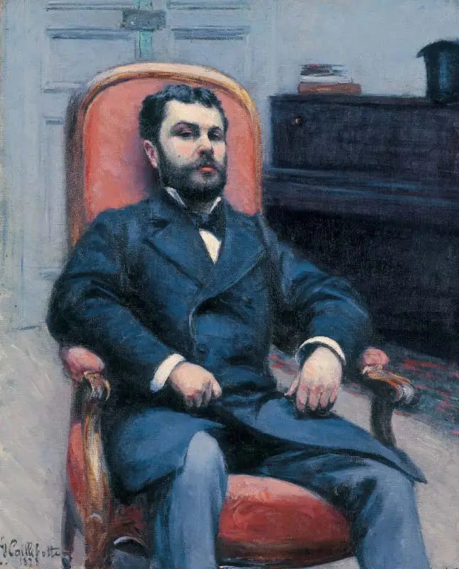 Ritratto di Richard Gallo - Gustave Caillebotte