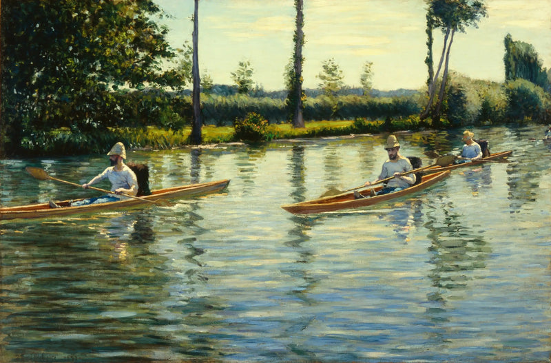 Perissoires sull'Yerres - Gustave Caillebotte