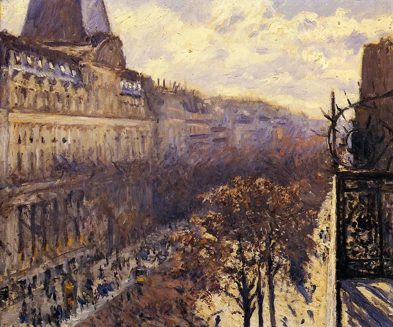 Boulevard degli Italiani - Gustave Caillebotte