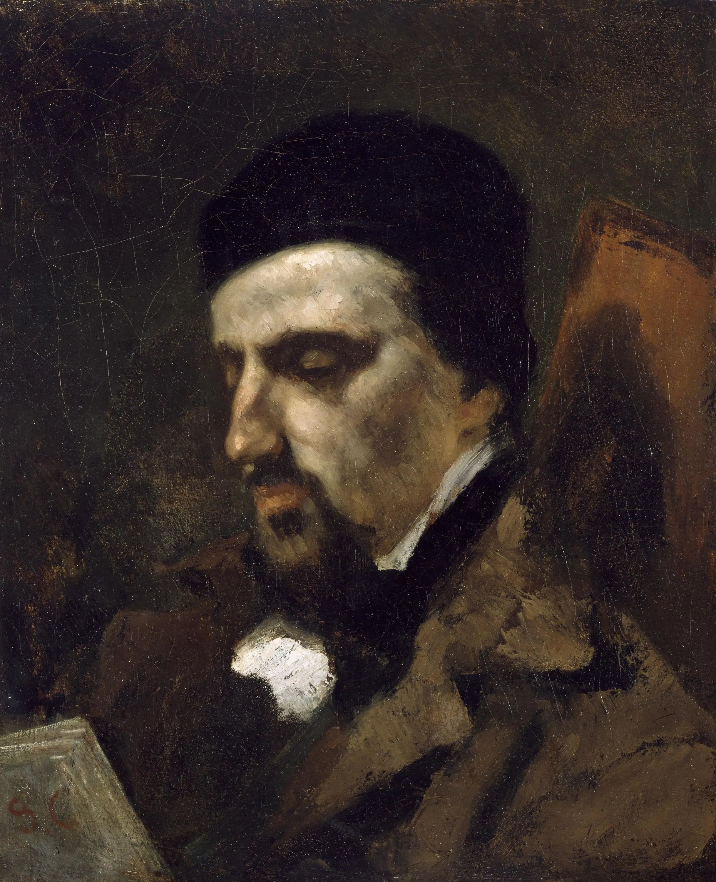 Portrait d’Adolphe Marlet - Gustave Courbet - Alpha Reproduction