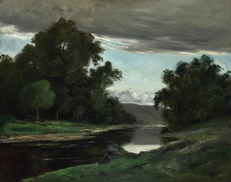 Paysage - Gustave Courbet - Alpha Reproduction