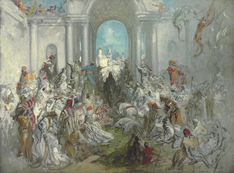 L'ingresso di Cristo a Gerusalemme - Gustave Doré