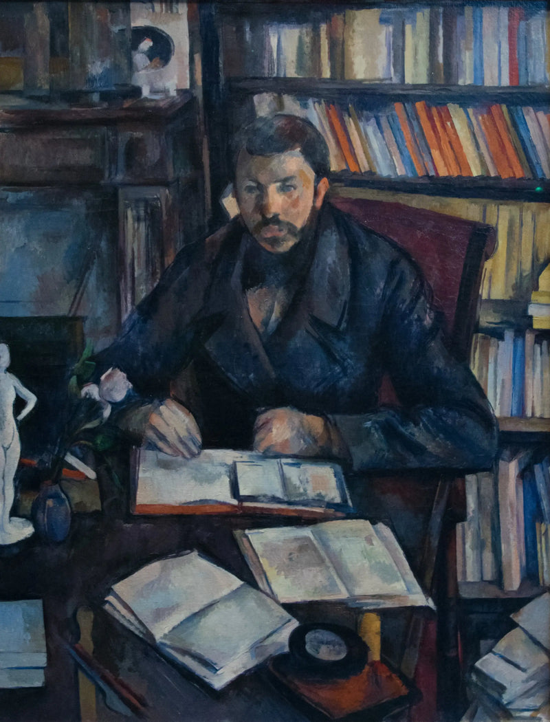 Ritratto di Gustave Geffroy - Paul Cézanne