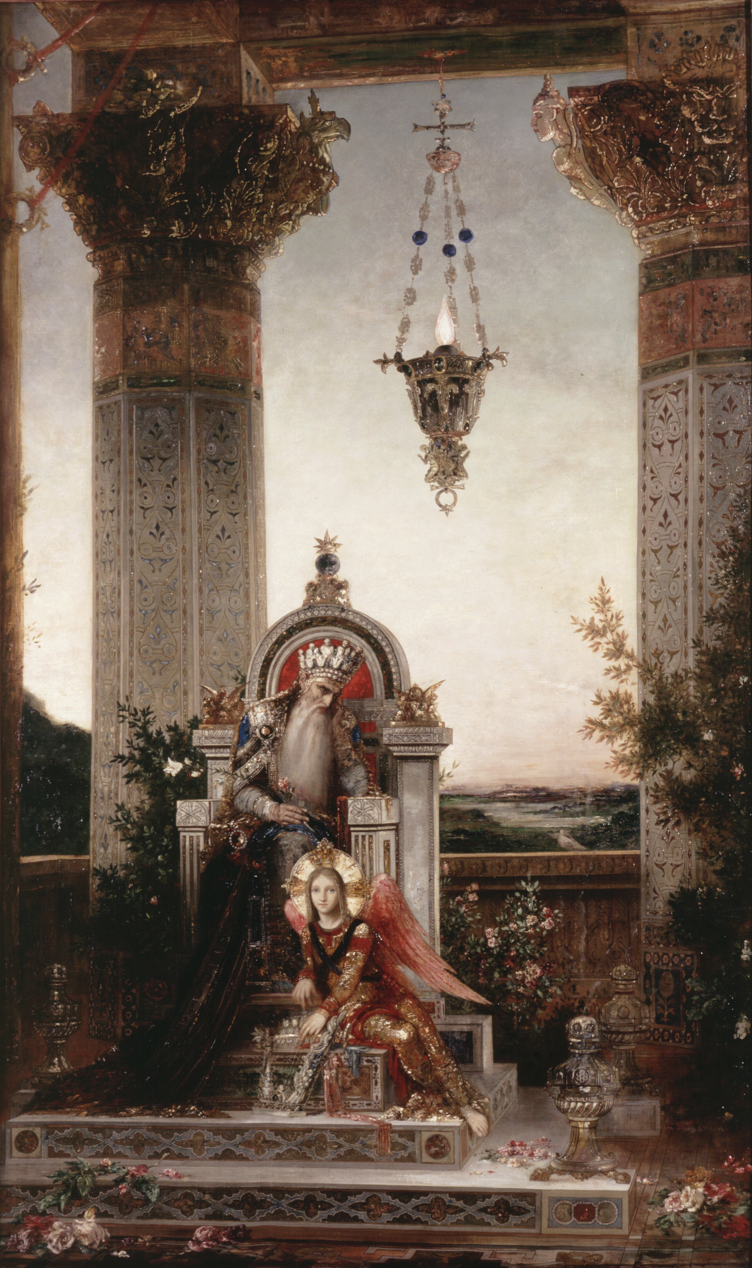 Le roi David - Gustave Moreau - Alpha Reproduction