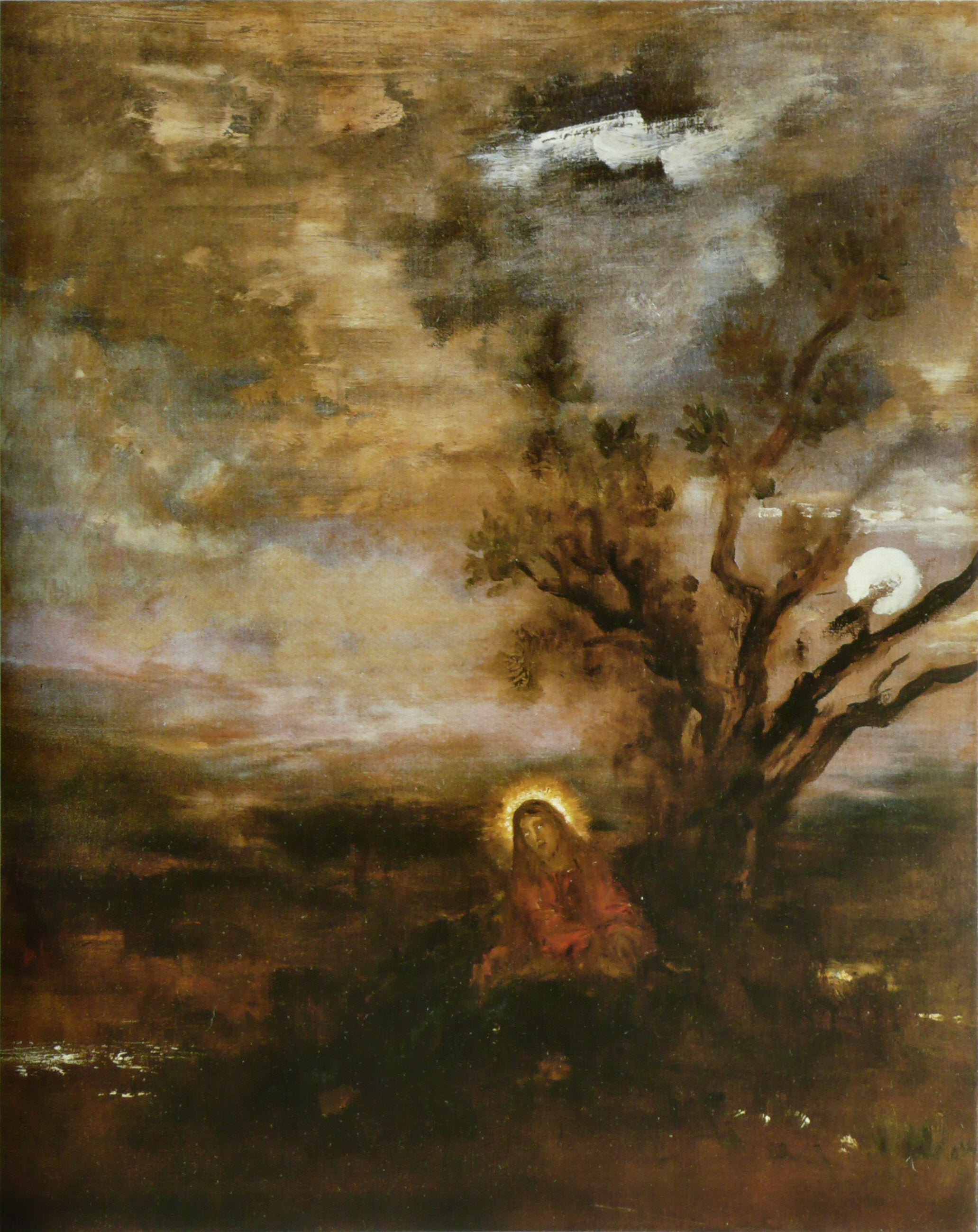 Le Christ au jardin des oliviers - Gustave Moreau - Alpha Reproduction