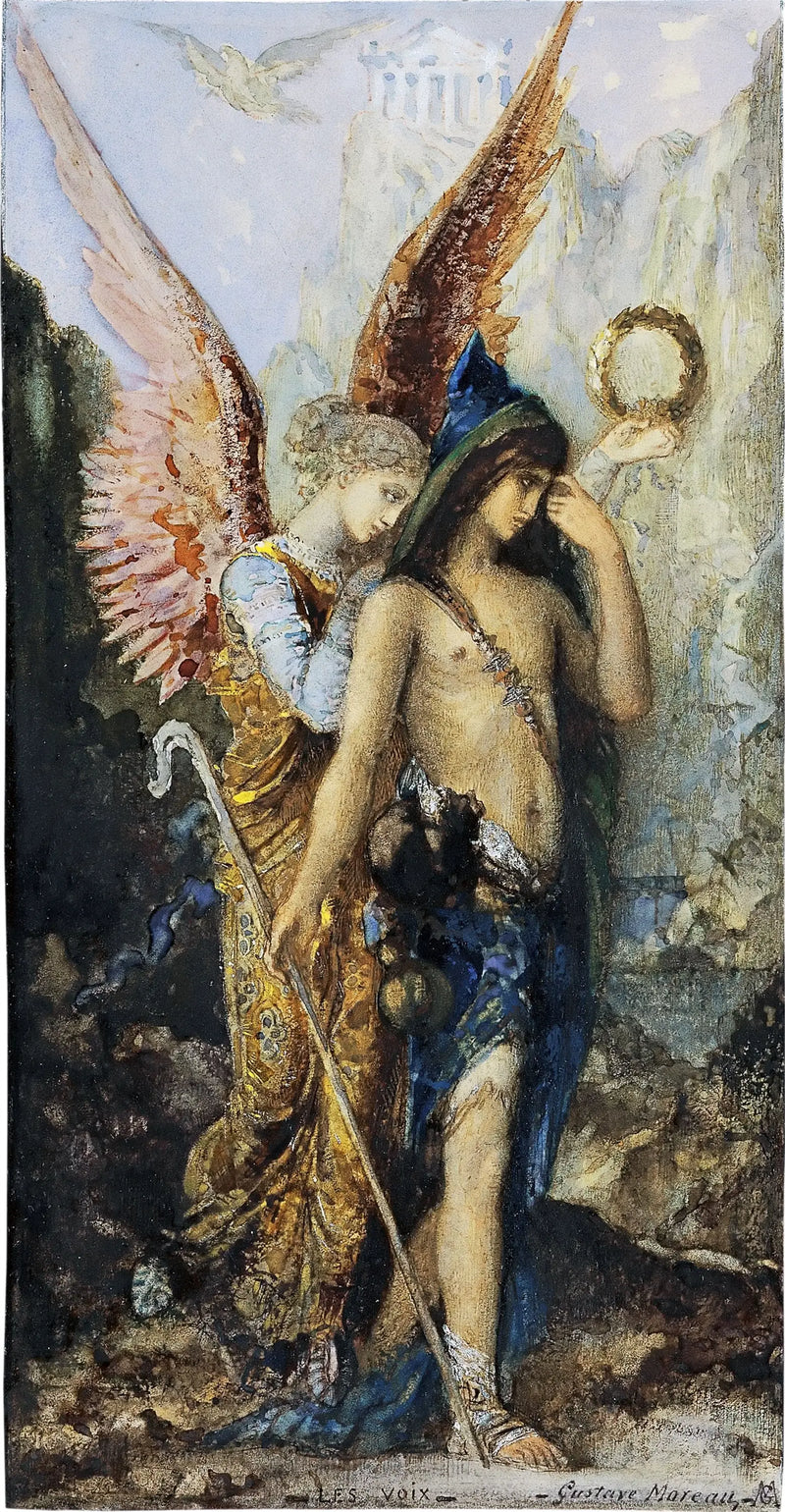 Le voci - Gustave Moreau
