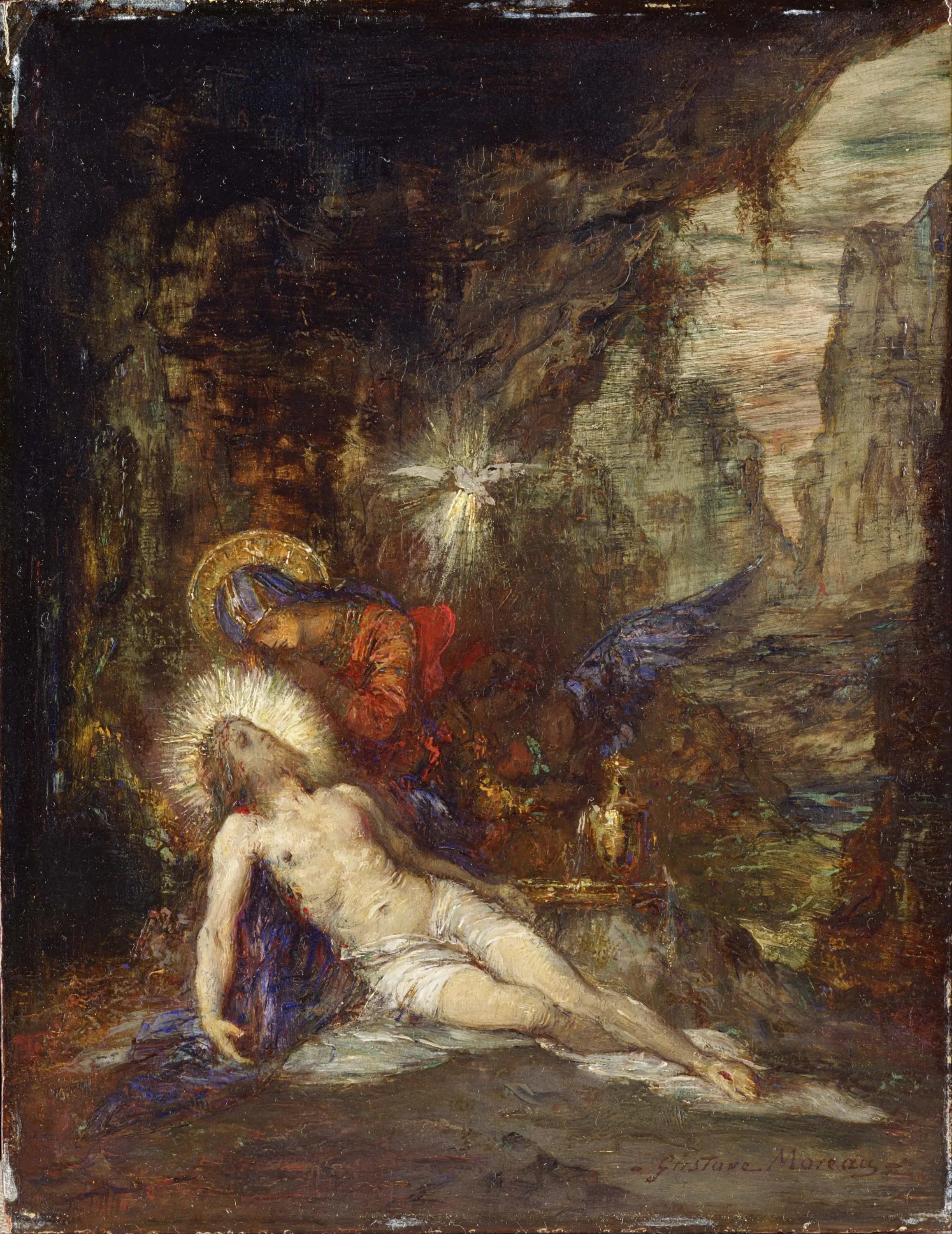 Pietà - Gustave Moreau - Alpha Reproduction