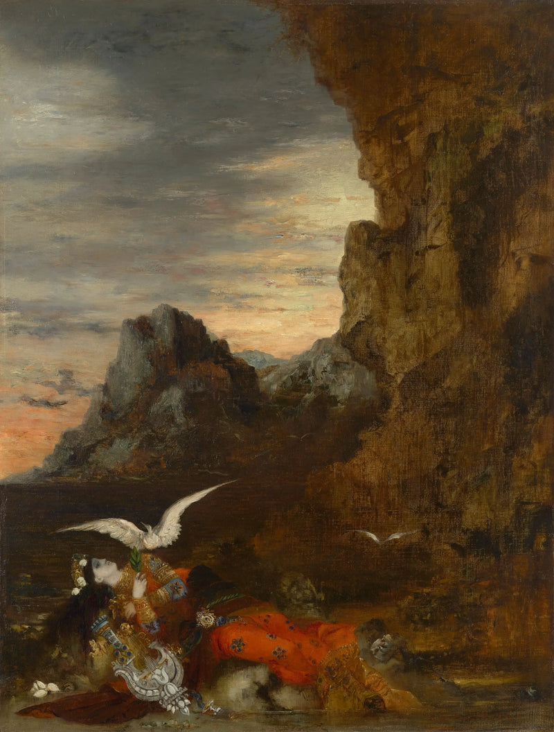 La morte di Sapho - Gustave Moreau