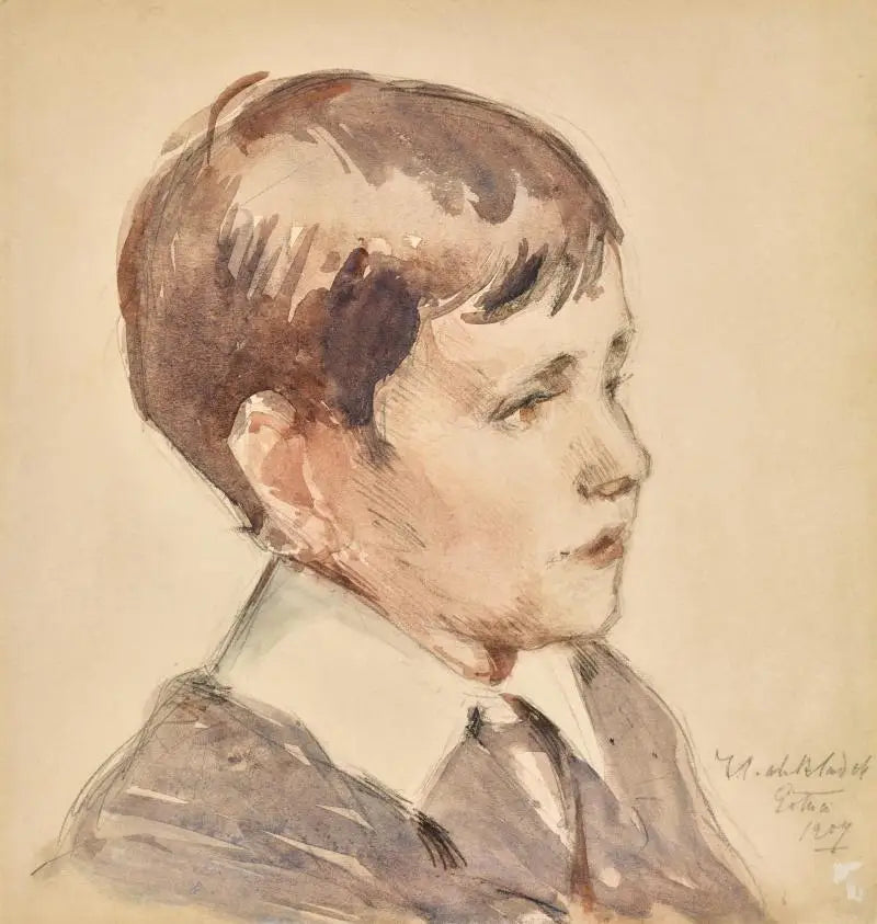 Testa di un ragazzo - Francis Cadell