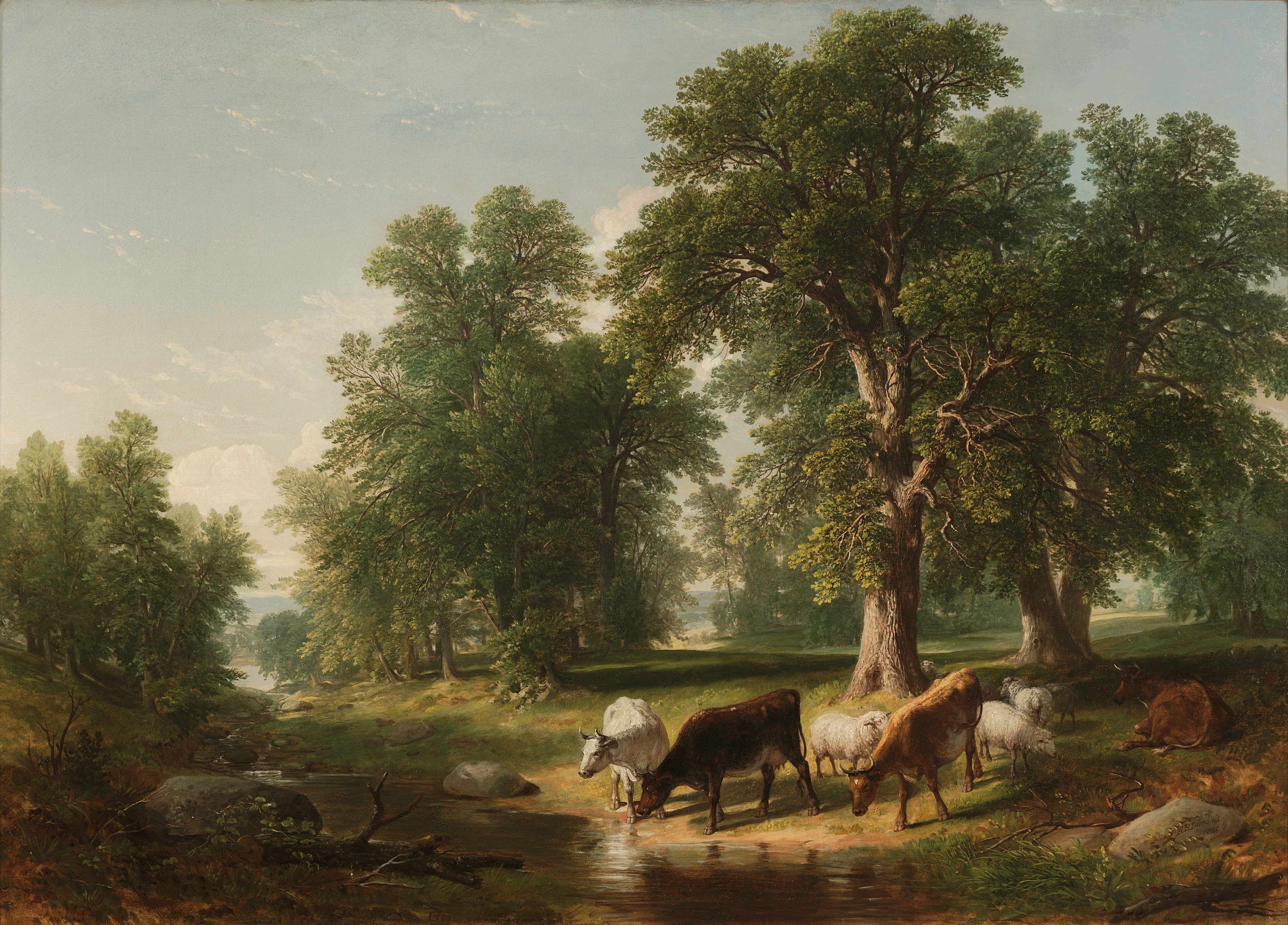 Un après-midi d’été - Asher Brown Durand - Alpha Reproduction