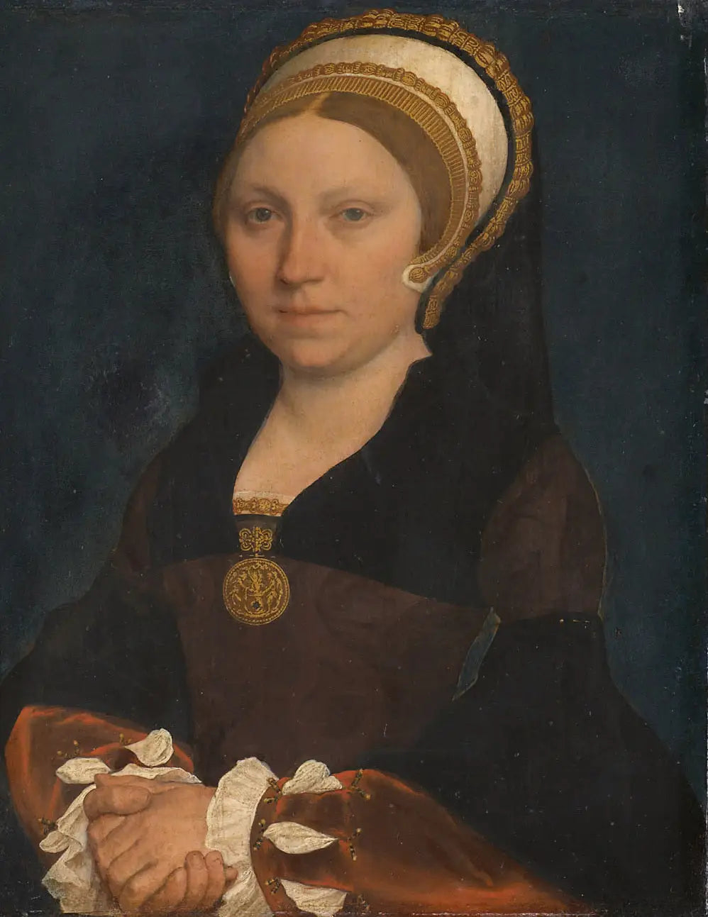 Portrait of an English lady - Hans Holbein le Jeune - Alpha Reproduction