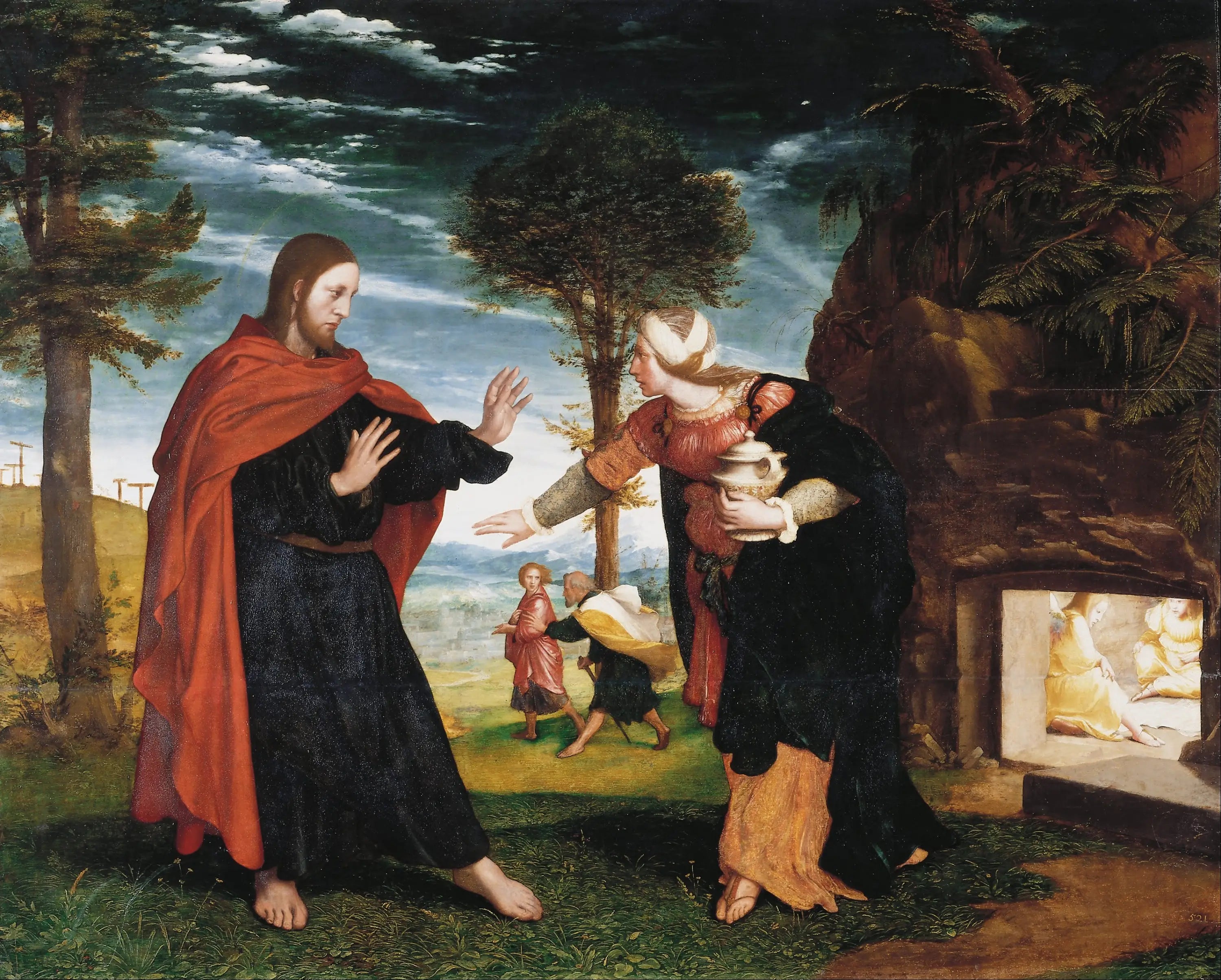 Noli me tangere - Hans Holbein le Jeune - Alpha Reproduction