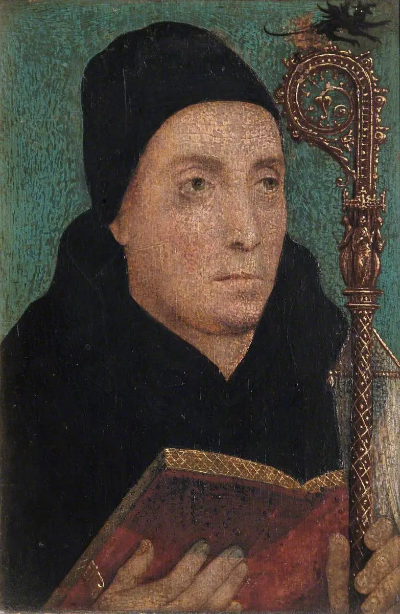 St Dunstan (909–988) Archbishop of Canterbury - Hans Holbein le Jeune - Alpha Reproduction