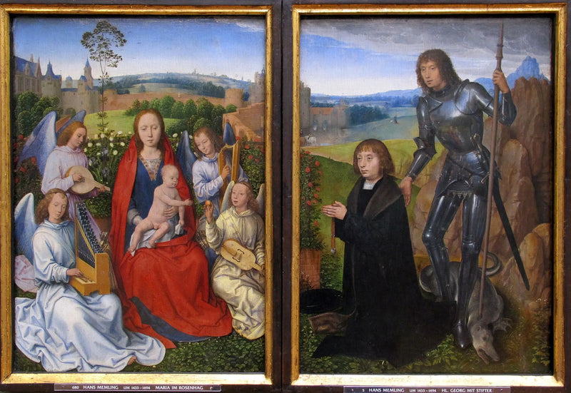 Diptyque di Monaco - Hans Memling