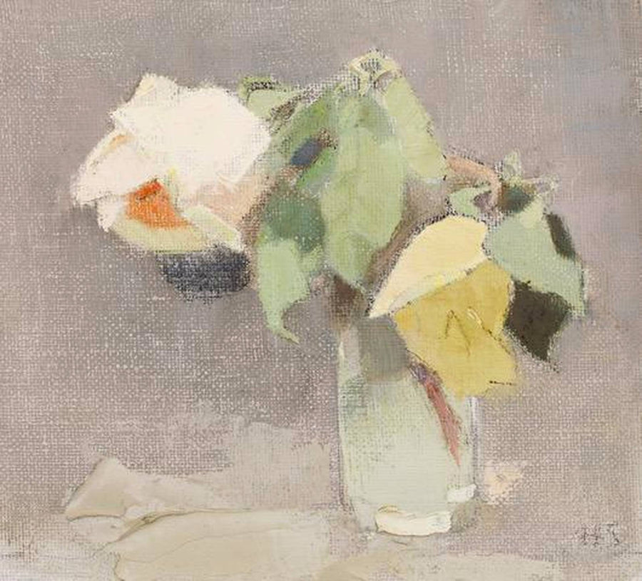 Helene-Schjerfbeck-Keltaisia-ruusuja-1942 - Helene Schjerfbeck