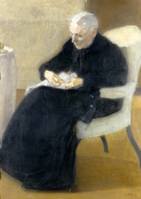 At Home (1903) - Helene Schjerfbeck