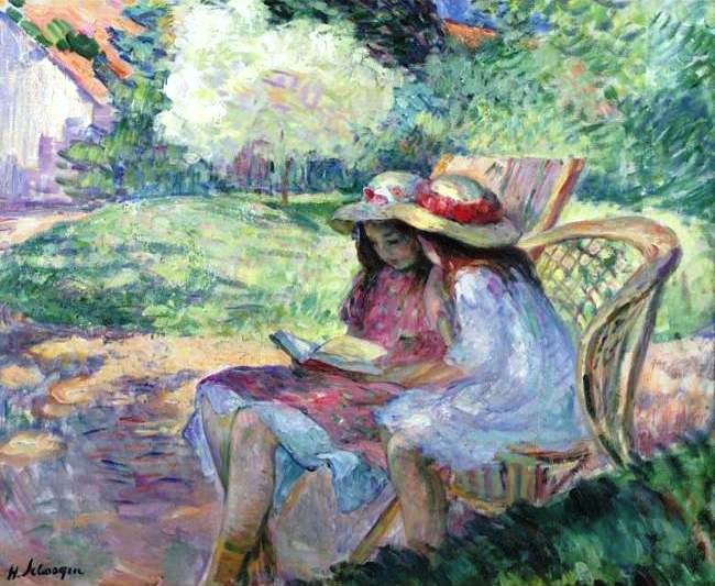 Due ragazze che leggono - Henri Lebasque