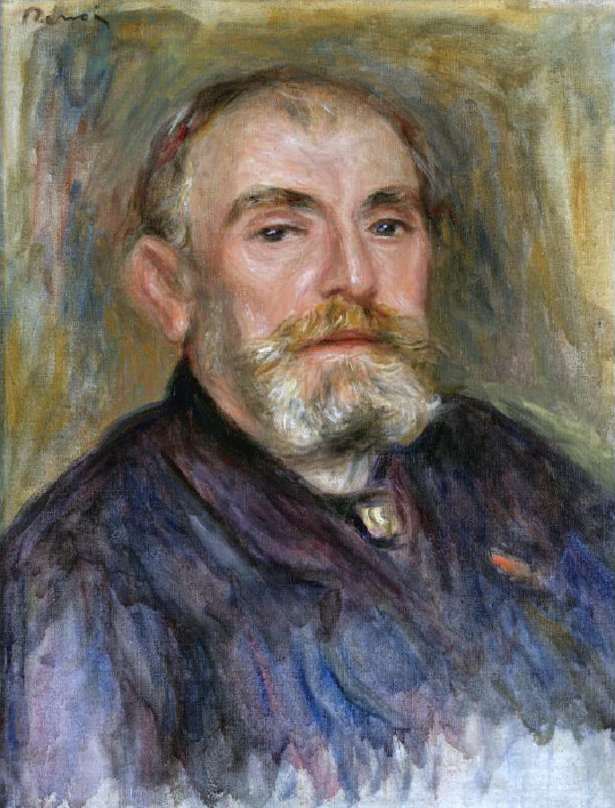 Reproduction du tableau « Portrait d'Henri Lerolle - Pierre-Auguste Renoir » par Alpha Reproduction en peinture à l’huile