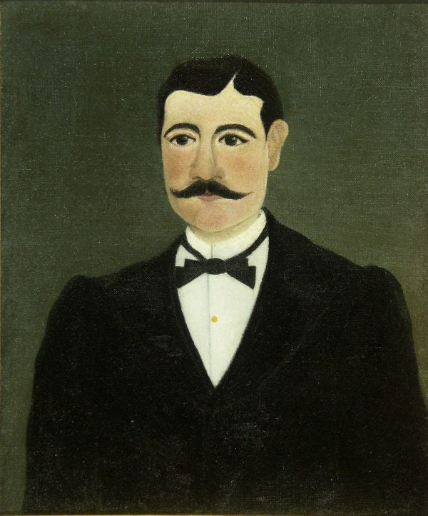 Portrait de Frumence Biche en civil - Henri Rousseau