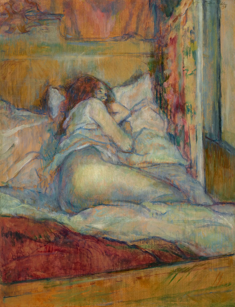 Il Letto - Henri de Toulouse-Lautrec