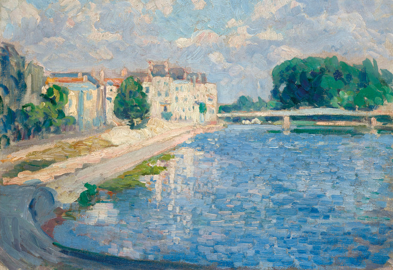 La Marna a Lagny - Henri Lebasque