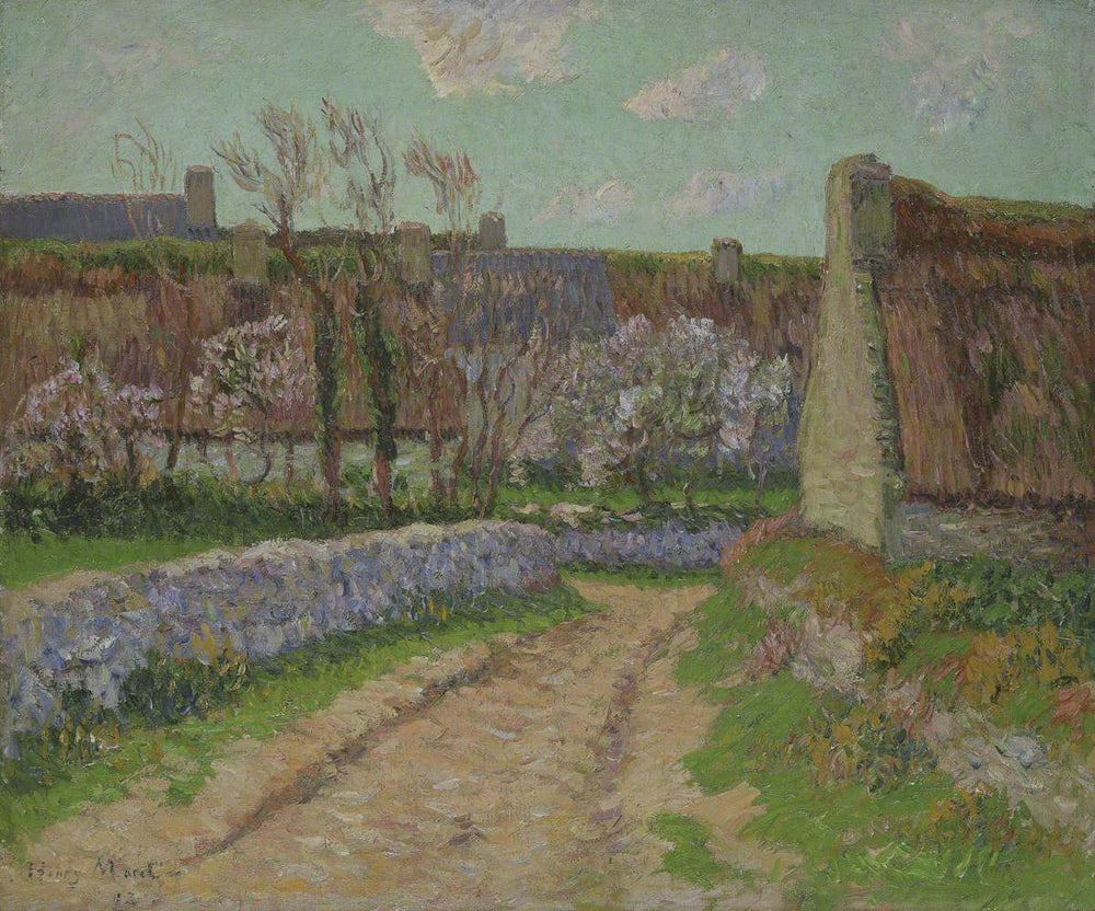 Village de Clohars - Henry Moret - Alpha Reproduction