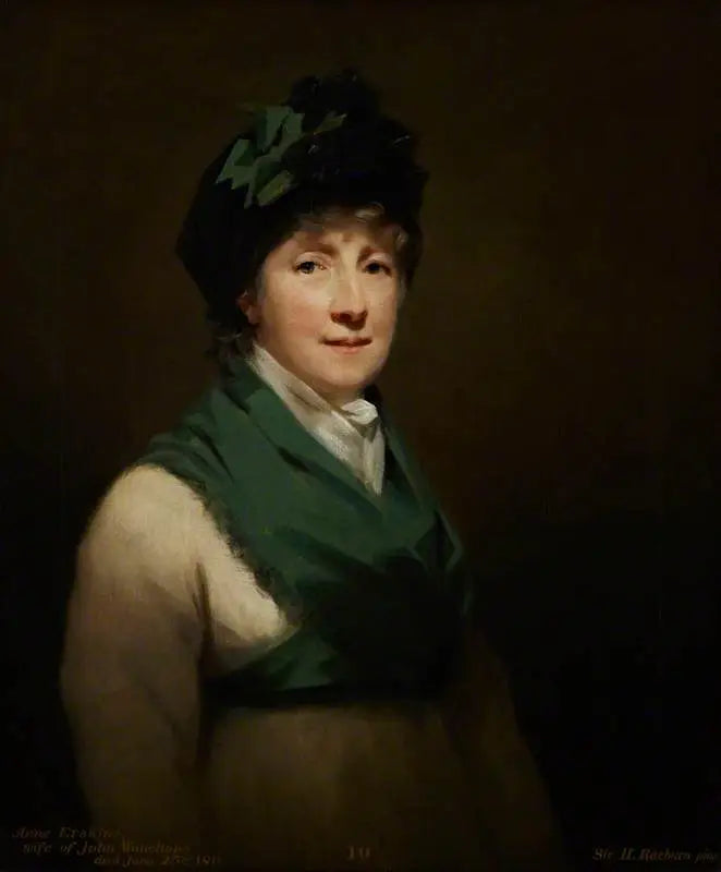 Anne Erskine Mme John Wauchope d’Edmonstone (1740 - 1811) - Henry Raeburn - Alpha Reproduction