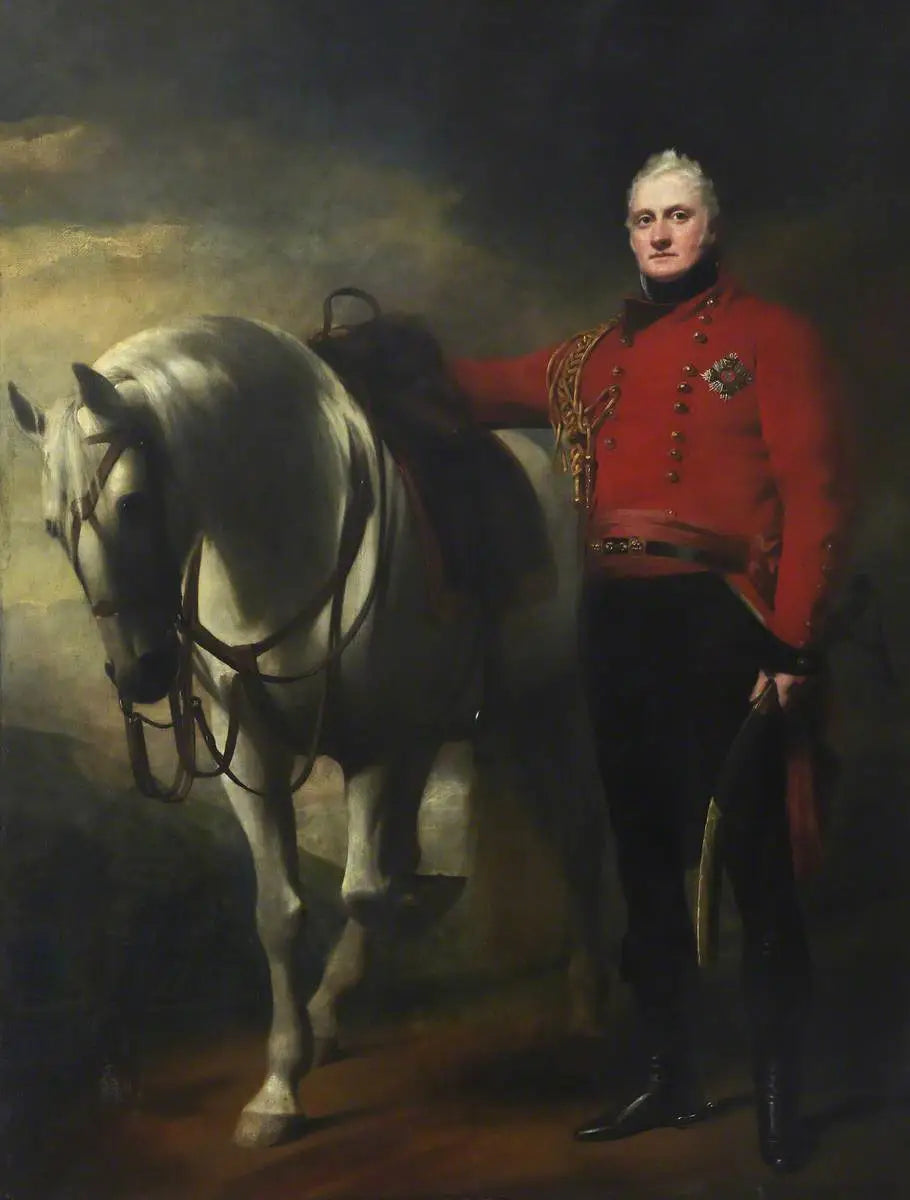 Général Sir John Hope 4e comte de Hopetoun GCB - Henry Raeburn - Alpha Reproduction