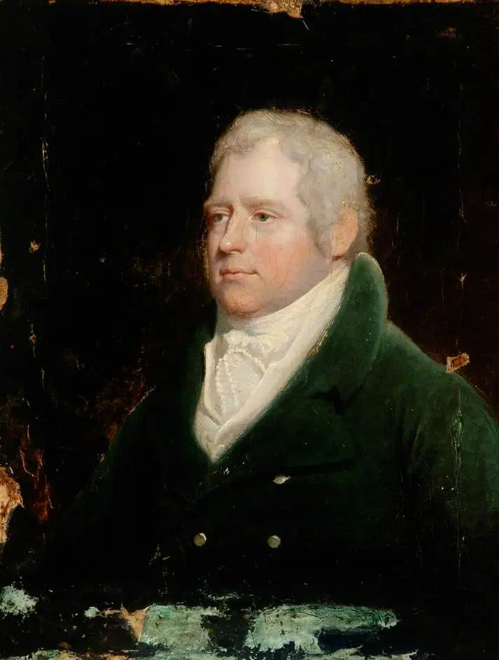 Portrait d’un gentilhomme en habit bleu - Henry Raeburn - Alpha Reproduction