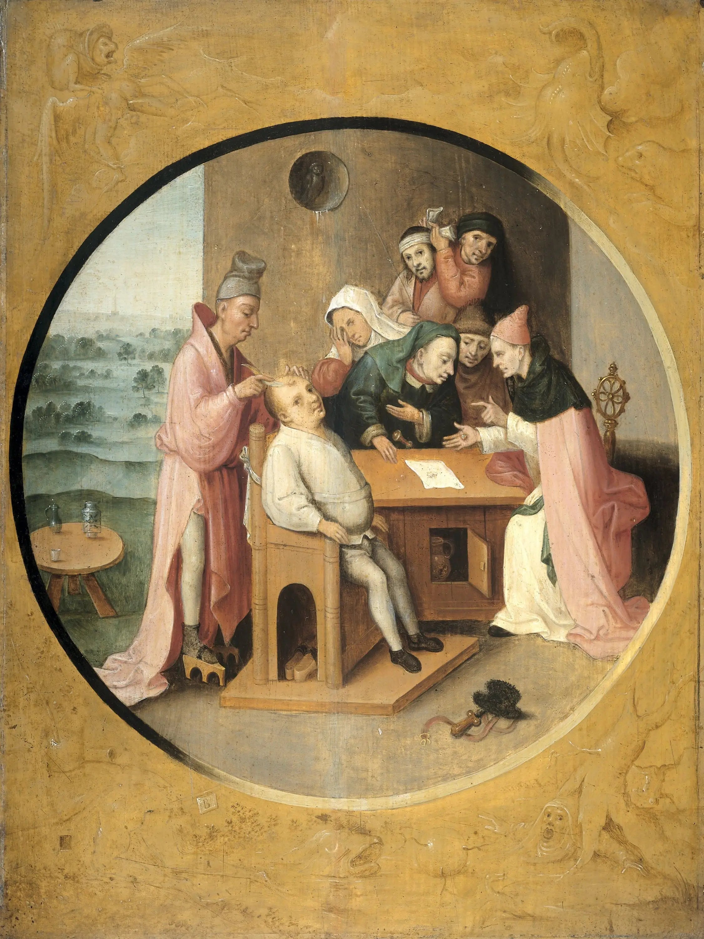 L’extraction de la Pierre de folie - Hieronymus Bosch - Alpha Reproduction