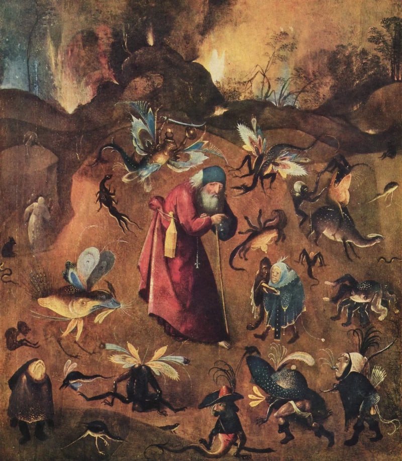 La Tentazione di sant'Antonio - Hieronymus Bosch